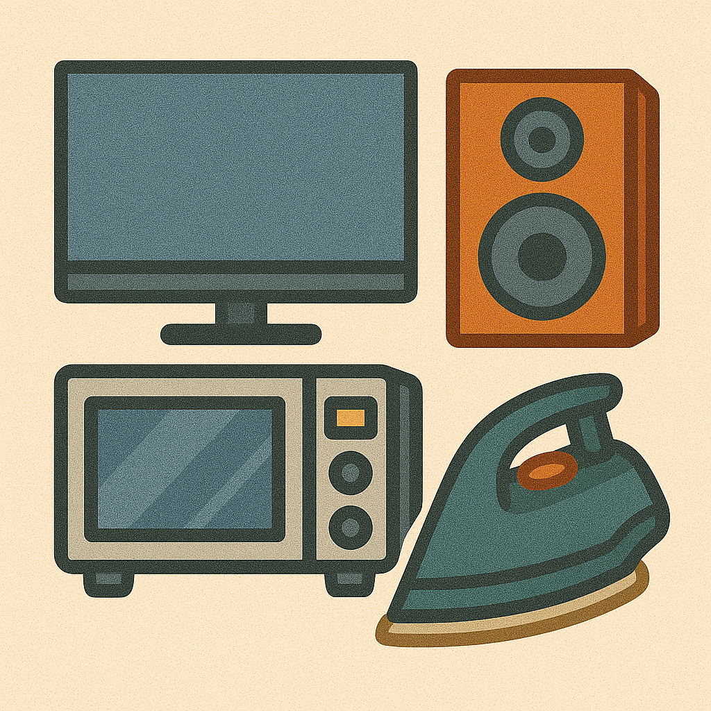 RTV and household appliances