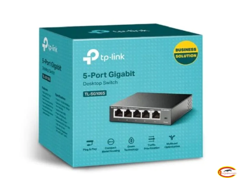 TP-Link TL-SG105S, 5 Port Gigabit Ethernet Network Switch, Ethernet Splitte