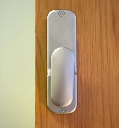 Yale P-DL02-SC Push Button Door Lock