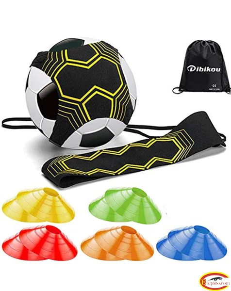 Dibikou Football Kick Trainer Football Training Equipment for Kids and Adul