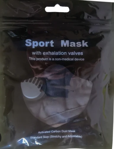 Blue anti-smog mask + PM2.5 filter