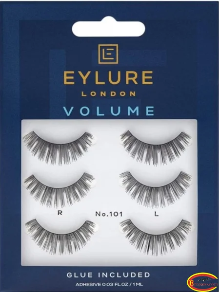 EYLUREVolume Strip Lashes 101 Black Multipack (3 Pairs)