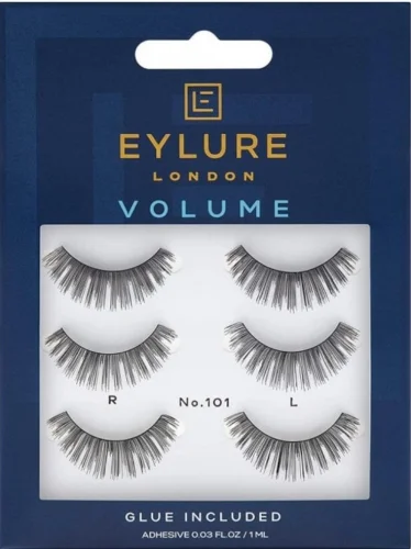 EYLUREVolume Strip Lashes 101 Black Multipack (3 Pairs)