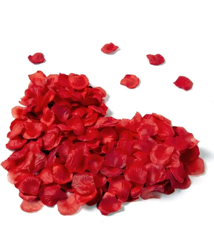 Senteria 3000 Pcs Rose Petals Artificial Silk Flower Petals for Confetti Ta