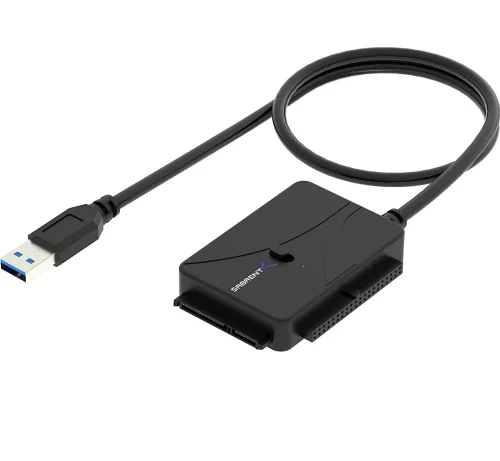 Sabrent USB 3.0 to SSD/SATA/IDE 2.5/3.5/5.25-INCH Hard Drive Converter with