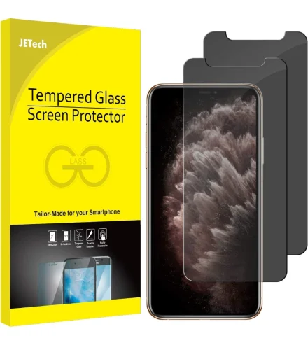 ETech Privacy Screen Protector for iPhone 11 Pro, iPhone Xs, iPhone X 5.8"
