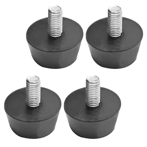 Jutagoss 38mm Conical Rubber Mount,Vibration Isolators,Shock Absorber with M10 x 20mm Threaded Studs