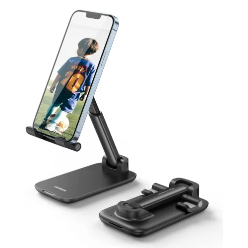 Phone Stand For Desk Mobile Holder Foldable Adjustable Filming Hand-Free