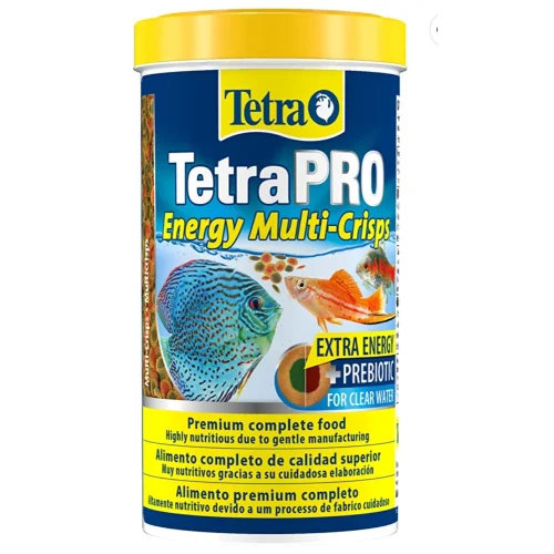 Tetra Pro Energy Multi-Crisps - Premium fish food with energy concentrate for increased vitality, 50
