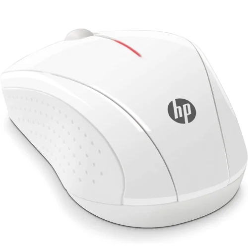 HP X3000 White 2.4 GHz USB Wireless Mouse with 1600 DPI Optical Sensor