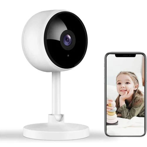 Little elf Smart Camera with Motion Detection, Night Vision, 2-Way Audio, 1080P Indoor Security Came