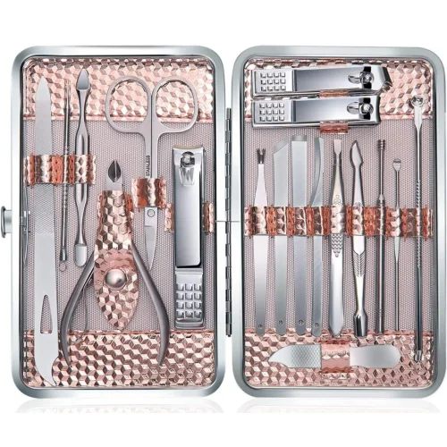 Keiby Citom Manicure Set 18pcs Professional Nail Clippers Kit