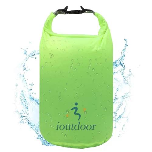 ioutdoor Waterproof Dry Bags Lightweight 2L/5L/10L/20L Keep Dry Clean, Dry Compression Sacks Small L