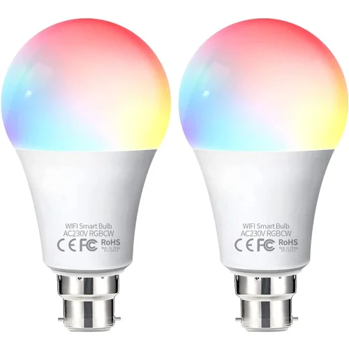 Fitop WiFi Smart Bulbs Alexa Light Bulb B22 Bayonet