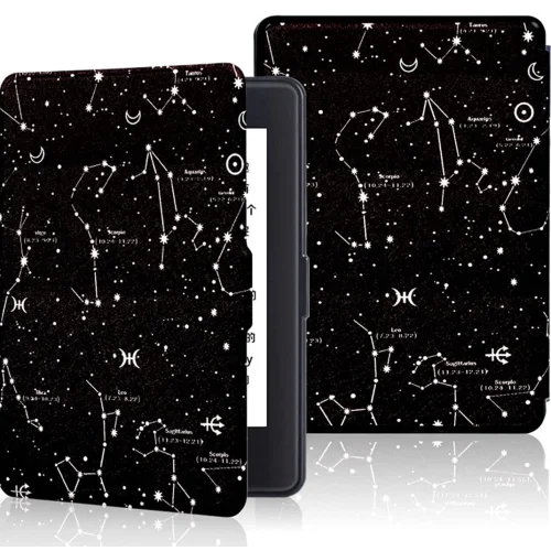 Cover for 6.8” Kindle Paperwhite 11th Generation 2021 Smart Protective Case with Hand Strap