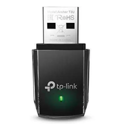 TP-Link 1300 Mbps High Gain Wireless Dual Band USB Adapter, 3dBi Dual Omni Directional Antenna