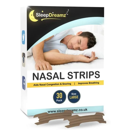 SleepDreamz Nasal Strips for Snoring Relief – Stop Snoring with Our Snore Stopper Nose Strips - Our