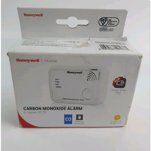 Honeywell XC70 Carbon Monoxide Alarm Detector Latest X-Series