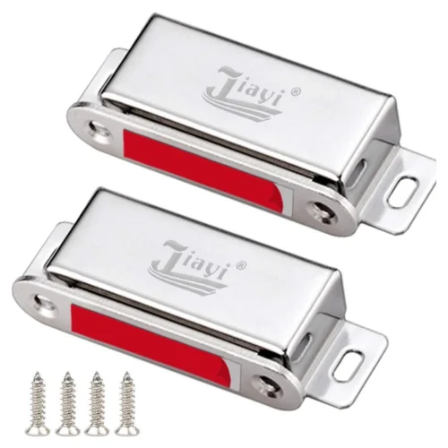 Magnetic Door Catch Jiayi 2 Pack Wardrobe Door, Kitchen Cabinet Magnets 30KG