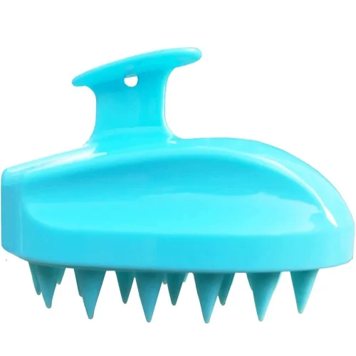 Scalp Massager Hair Soft & Flexible Brush with Silicone Bristles for Hair Care and Head Relaxation