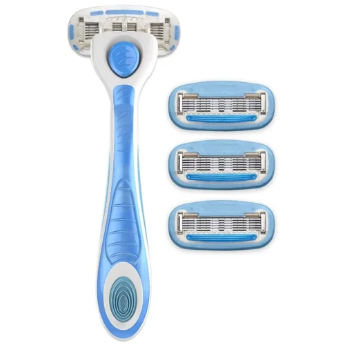 Female 5 Blade Razor with 4 Refills