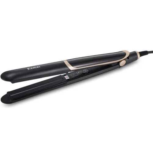 Professional 2 in 1 Ceramic Flat Iron for Hair - Straightens & Curls with Adjustable Temp 140℃-230℃