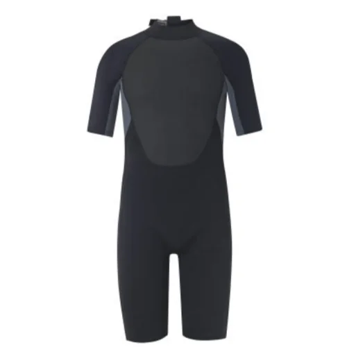 Crane Black Men's Short Wetsuit