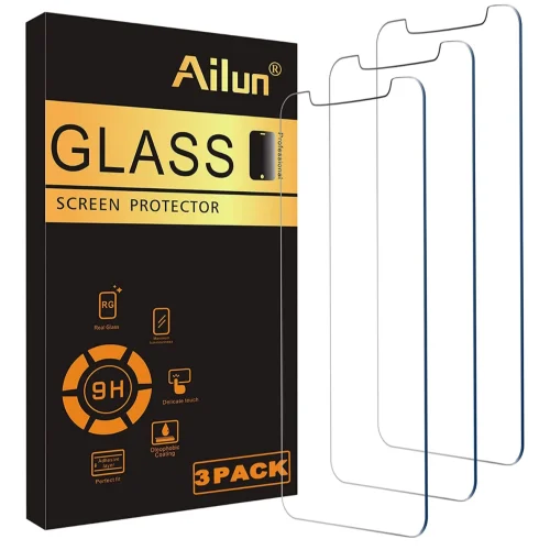 Screen Protector Compatible for iPhone 6.1 Inch 3 Pack Tempered Glass