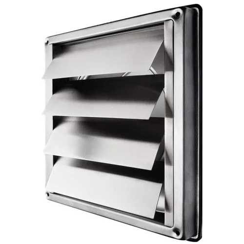 Covers Exterior 125mm Gravity Grille Backdraft Shutter, Shutter Flaps Close Automatically, Rustproof
