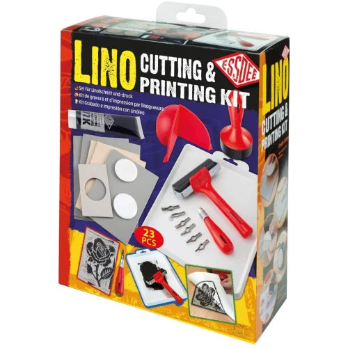 Essdee Lino Cutting & Printing Kit -23 Pieces