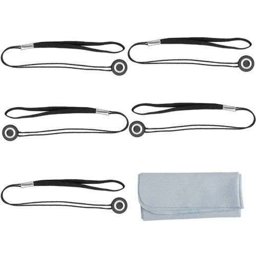 5 Pack Lens Cap Leash Lens Cap Keeper Holder Prevent Lens Cap Lost