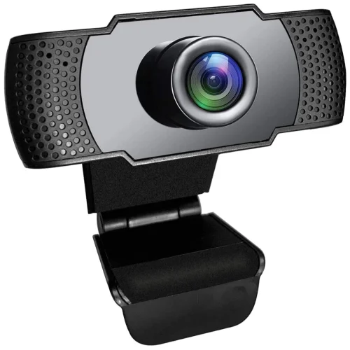 Sinvitron Webcam with Microphone,  Laptop Desktop PC Webcams with Rotating Clip