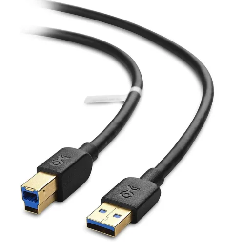 Basics USB 3.0 Cable - A-Male to B-Male Adapter Cord-1.2 Meters