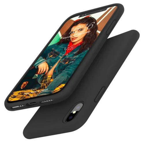 Liquid Silicone Shockproof Gel Rubber Cover Drop Protective Case with Soft Microfiber Lining- 6.5"
