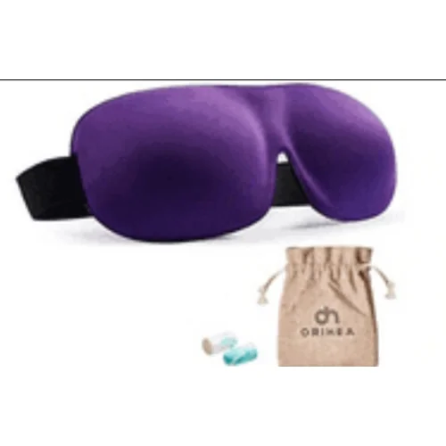 Low Rebound Memory Foam And Fine Fiber Sleep Mask For Better Sleep