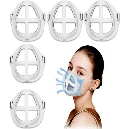 Plastic Face Inner Support Frame for Comfortable Breathing Washable Reusable