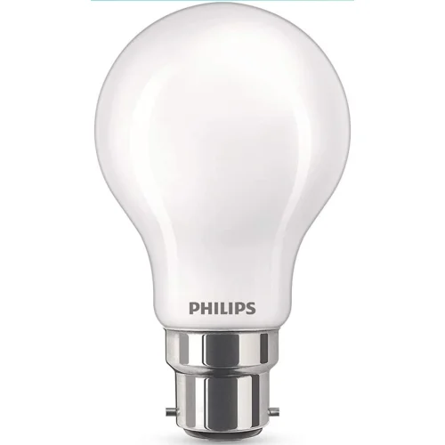 Philips LED Classic A60 Frosted Light Bulb, 75W, Warm White 2700K, Non Dimmable - 2 pack