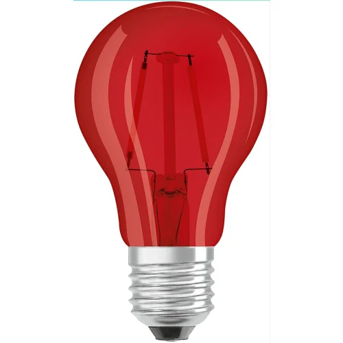 Star LED Bulb - Red Color - 2.5 Watt - E27 Cap