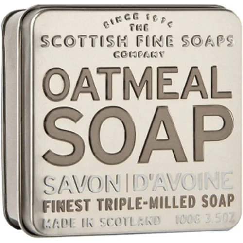 The Scottish Fine Soaps Company Exfoliating Oatmeal Soap in a Tin- 100g