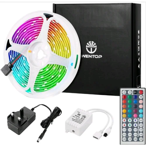 Ultra-Long RGB Multi-Color LED Strip Lights with Remote Contro