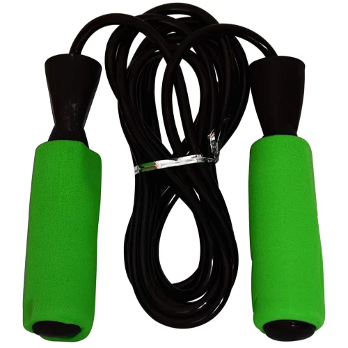 Speed Jump Rope Soft Memory Foam Handle Tangle-free Adjustable Rope & Rapid Ball Bearings