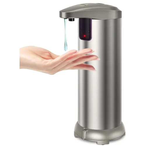 Touchless Automatic Soap Dispenser, Infrared Motion Sensor Stainless Steel Auto Hand Soap Dispenser