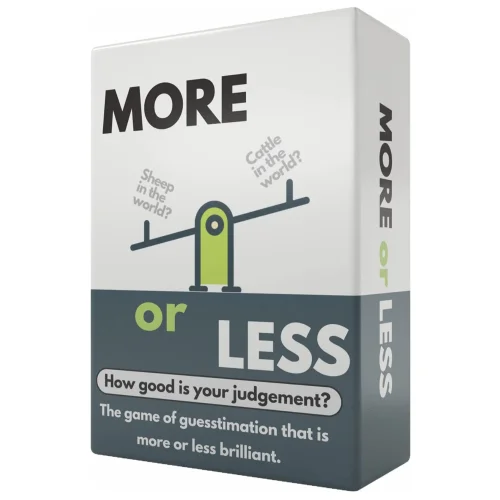 Original Edition Card Game - How Good Is Your Judgement? 2 Players + Fun Family Card Games
