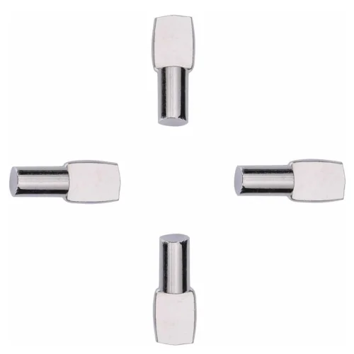 120 Packs Shelf Pins, 5 mm Shelf Support Pegs Spoon Shape Cabinet Furniture