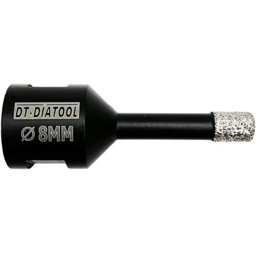 Diamond Drill Bit 2PCS 8mm Hole Saw for Dry Drilling Tile Porcelain Marble Ceramic Granite