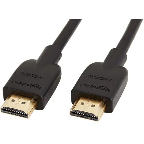 Amazon Basics High-Speed, Ultra HD HDMI 2.0 Cable, Supports 3D Formats, 1.8 m