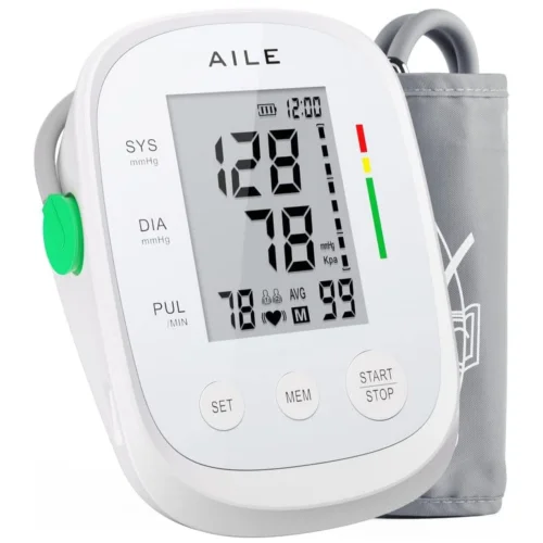 Blood Pressure Monitor,AILE blood pressure machine Upper Arm Large Cuff- 8.7"-16.5"